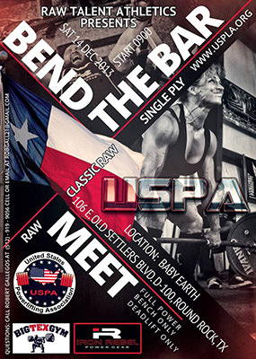 USPA Bend the Bar Texas