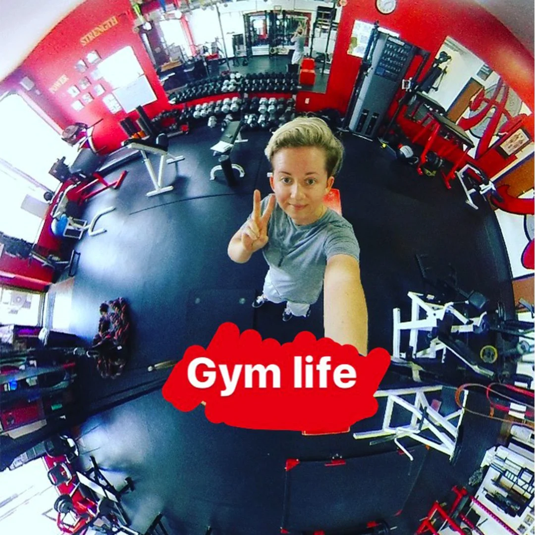 Athlete of the Month in the gym