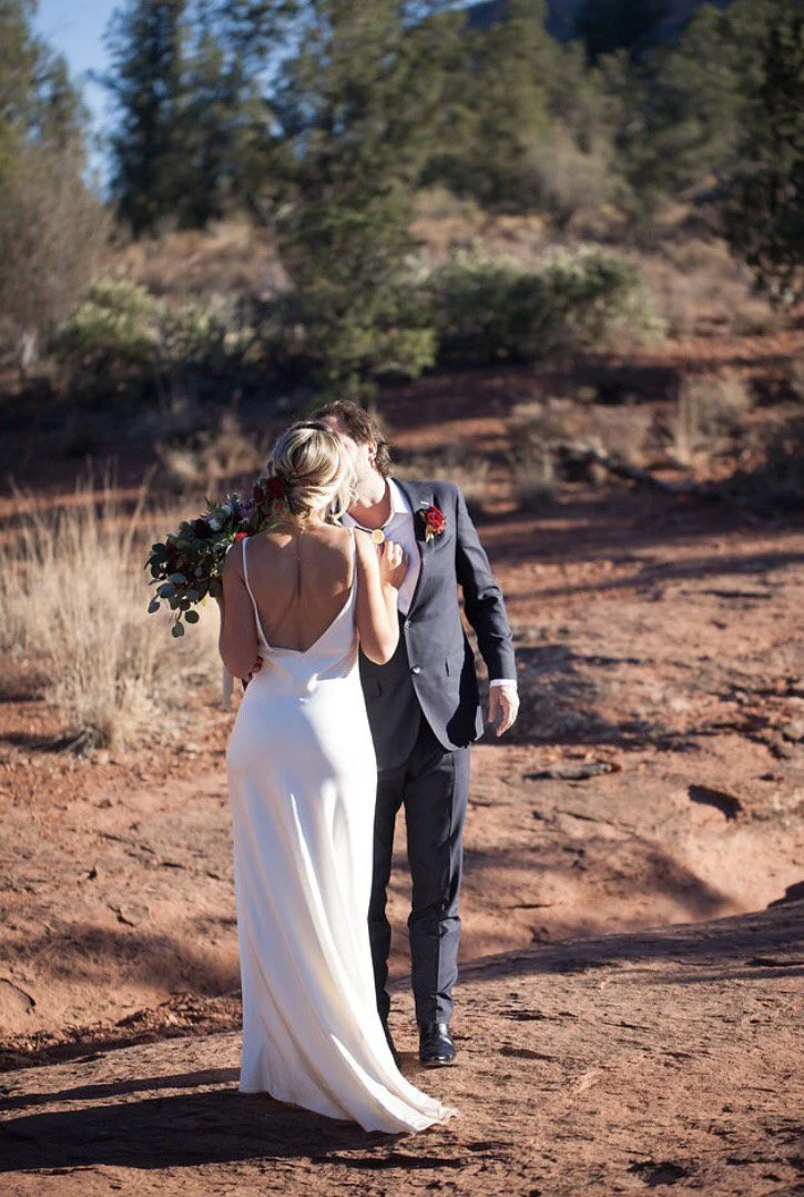 Athlete of the Month in a wedding photo