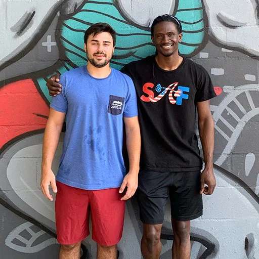 Client Highlight Ben and his trainer