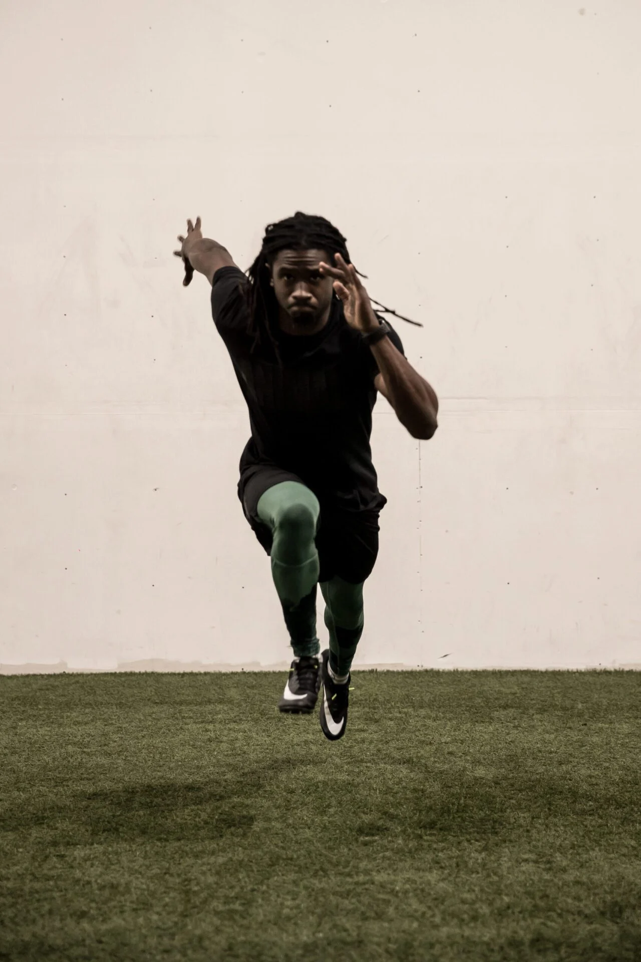 Darryl sprinting