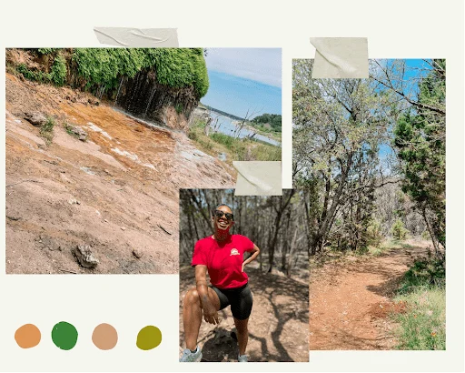 Trainer Kimi hiking