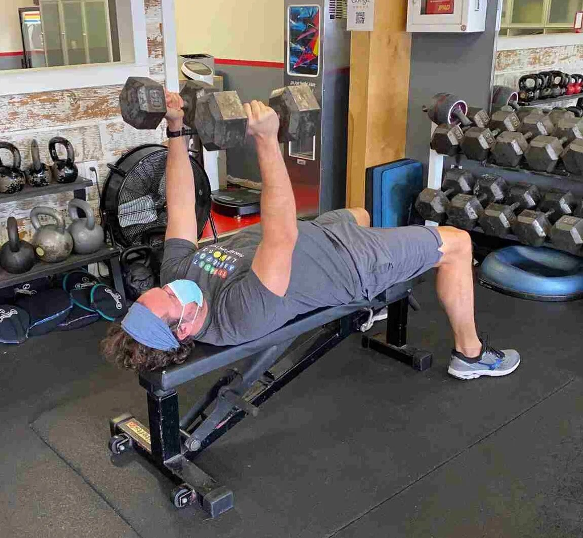 Dumbbell bench press