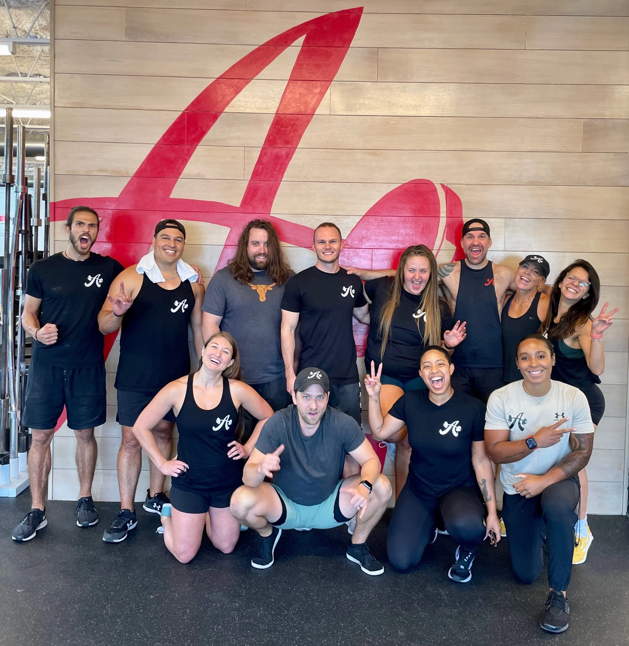 Group shot of trainers from the Trainer Games