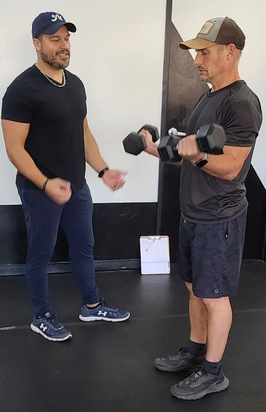 Client Highlight Ben and his trainer John
