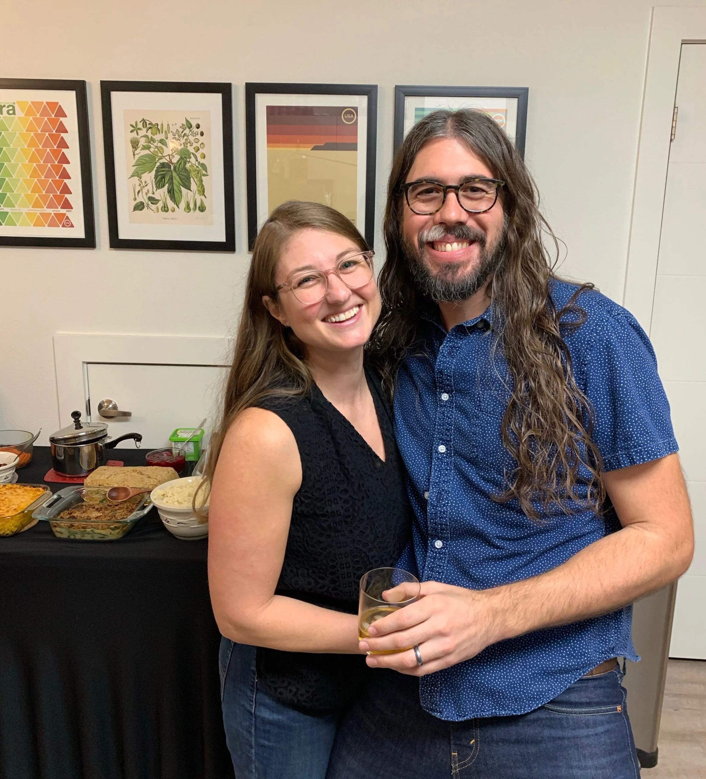 Vegan trainer Beckie and her vegan husband Keith