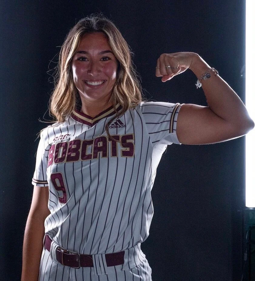 Sports performance highlight Maddy flexing