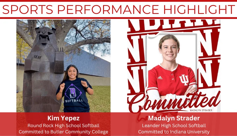 sports performance highlight graphic