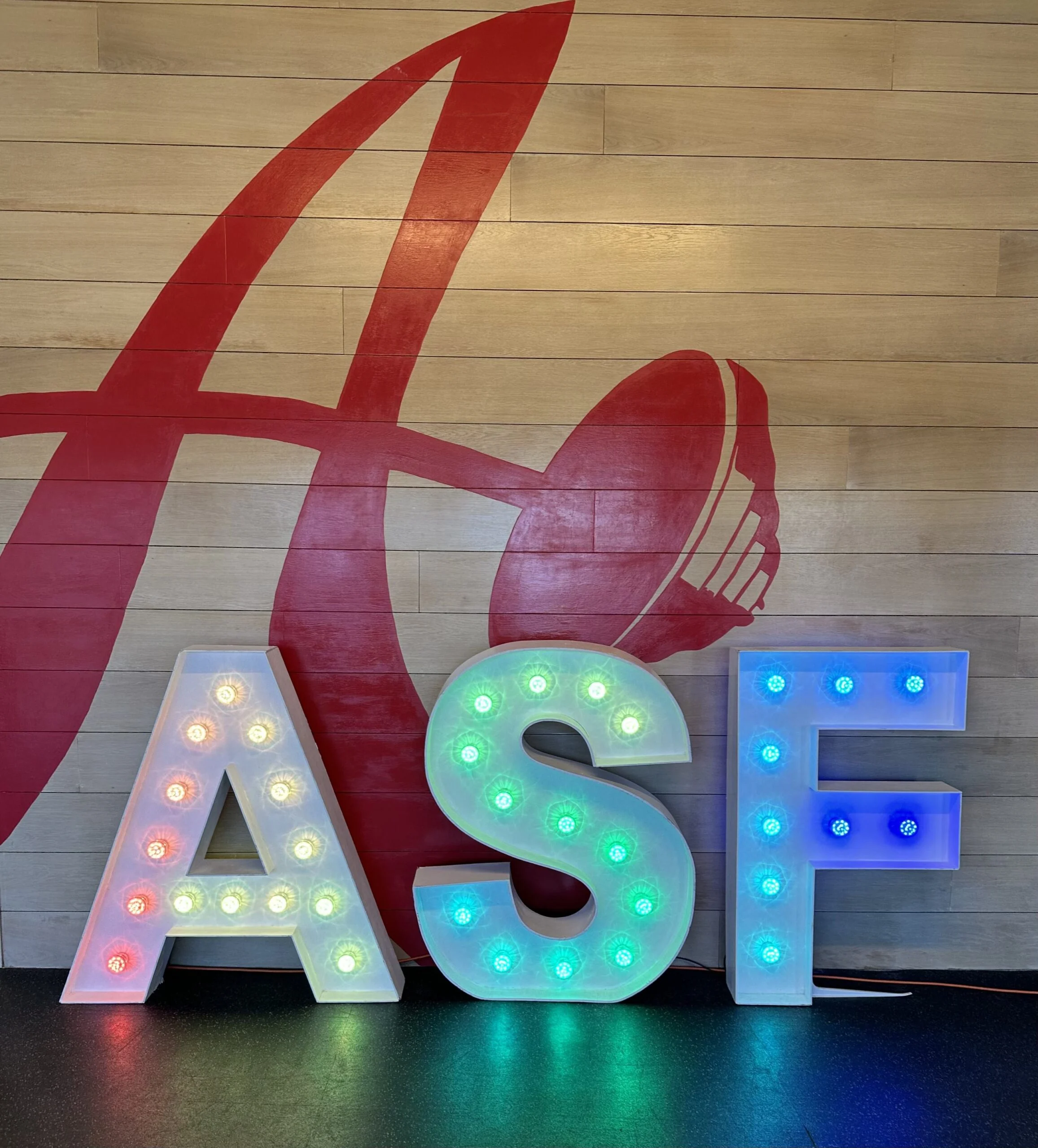 ASF lighted marquee