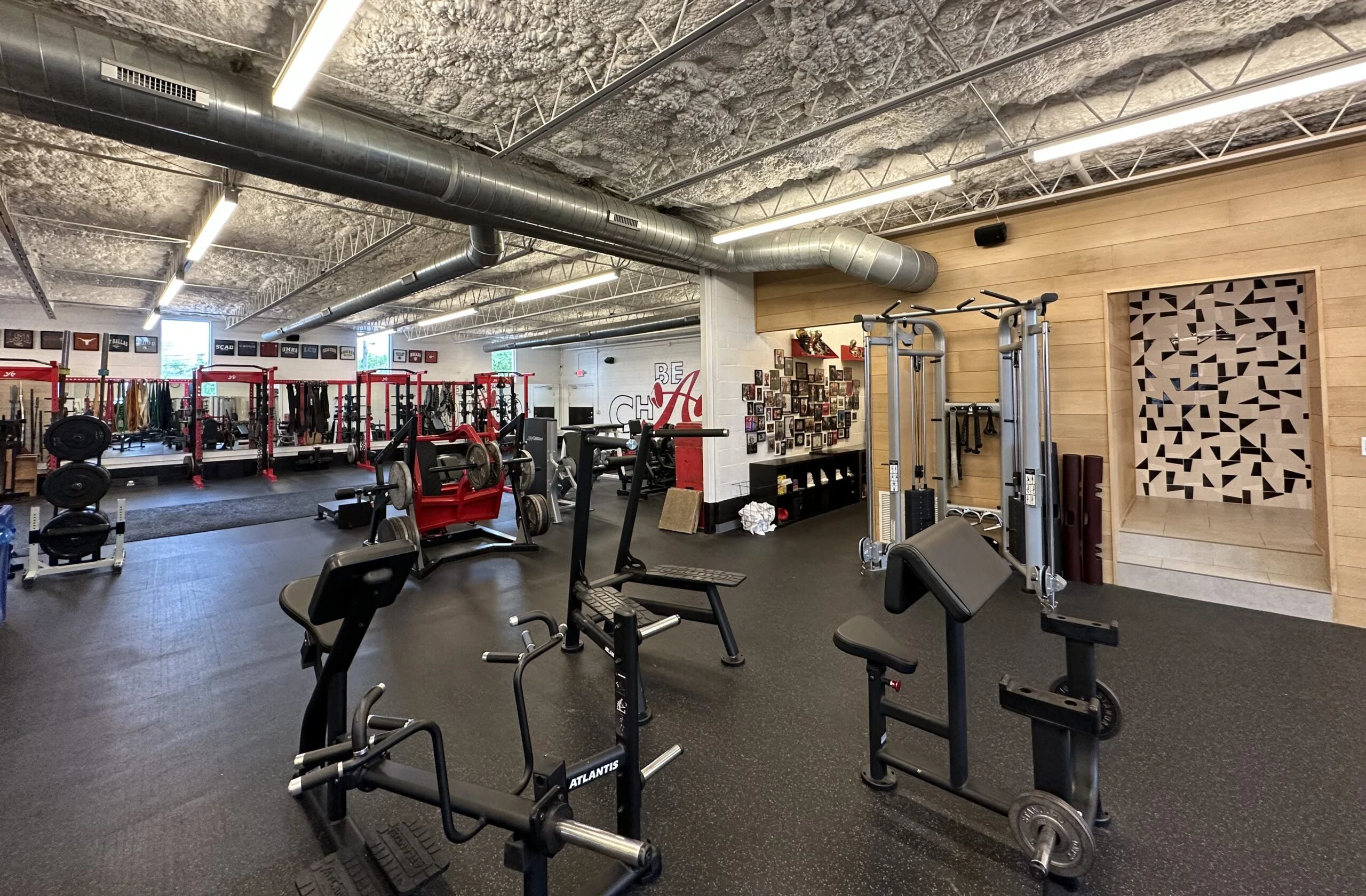 A view of the Central studio equipment