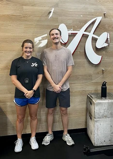 client highlight and his trainer