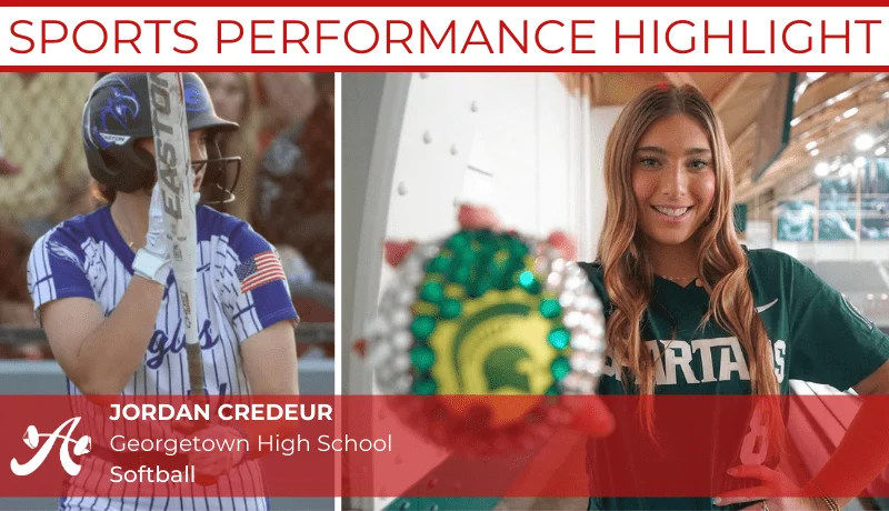Sports Performance highlight graphic