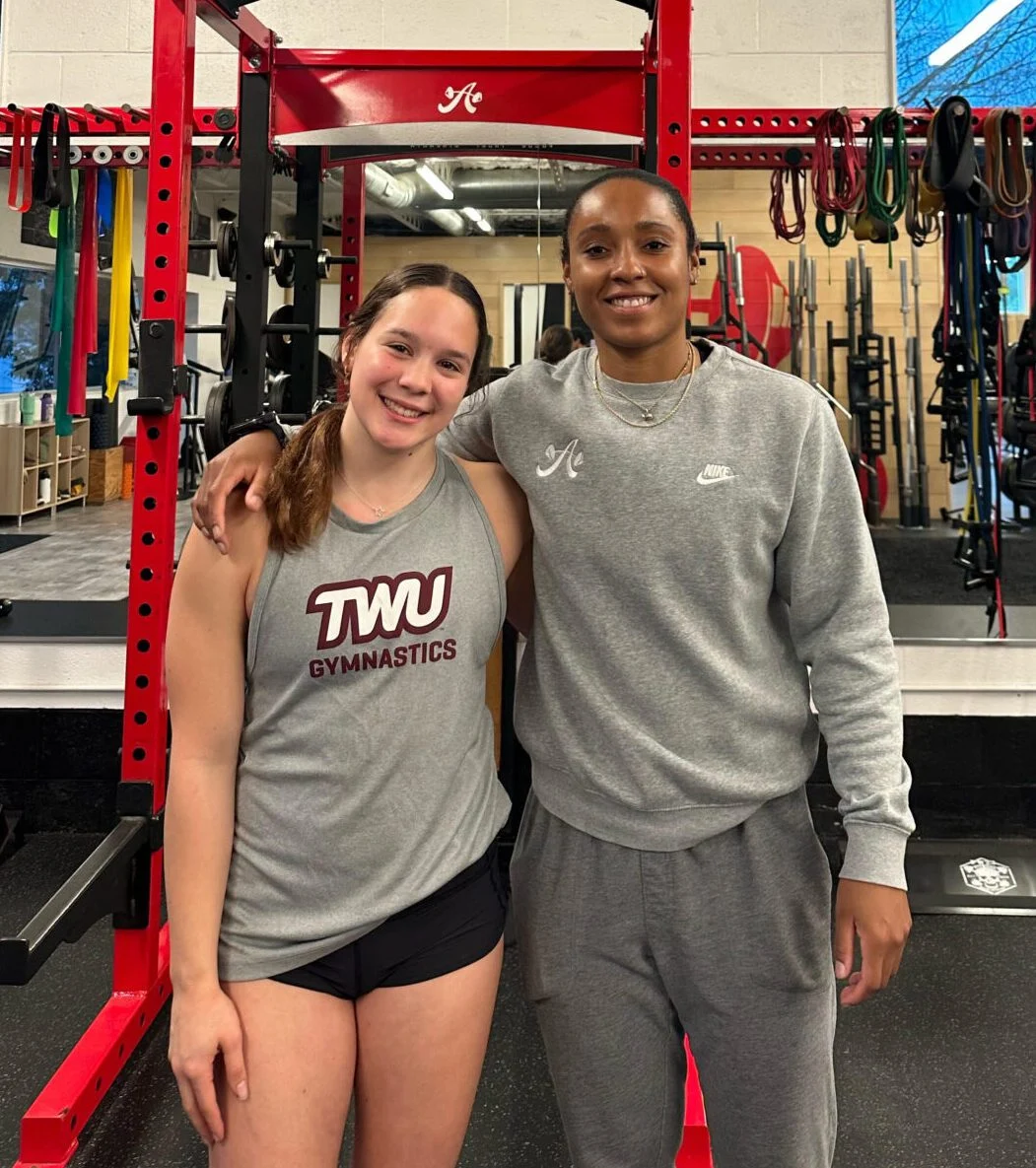 Sports Performance highlight Hannah and her coach Sierra Nevels