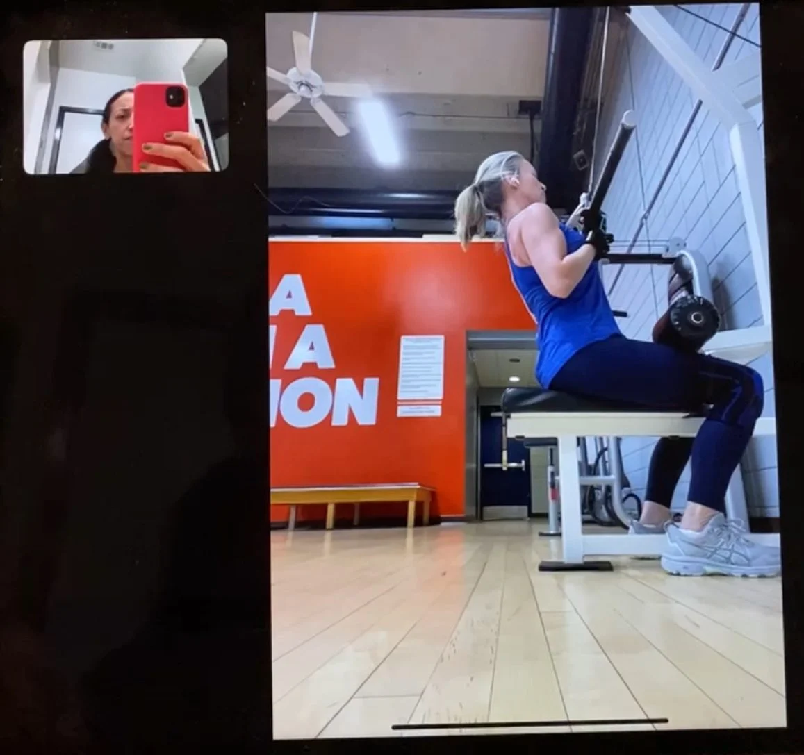 Client Highlight doing a lat pull on zoom