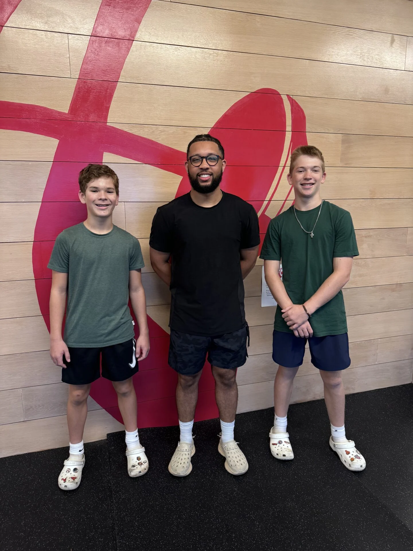 Sports Performance highlights Jack and Weston with their coach, Daniel