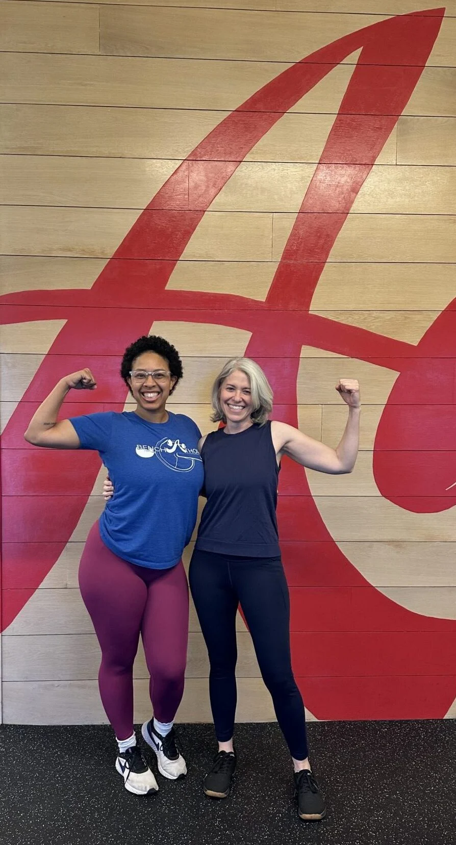 Client highlight Rachel and her trainer