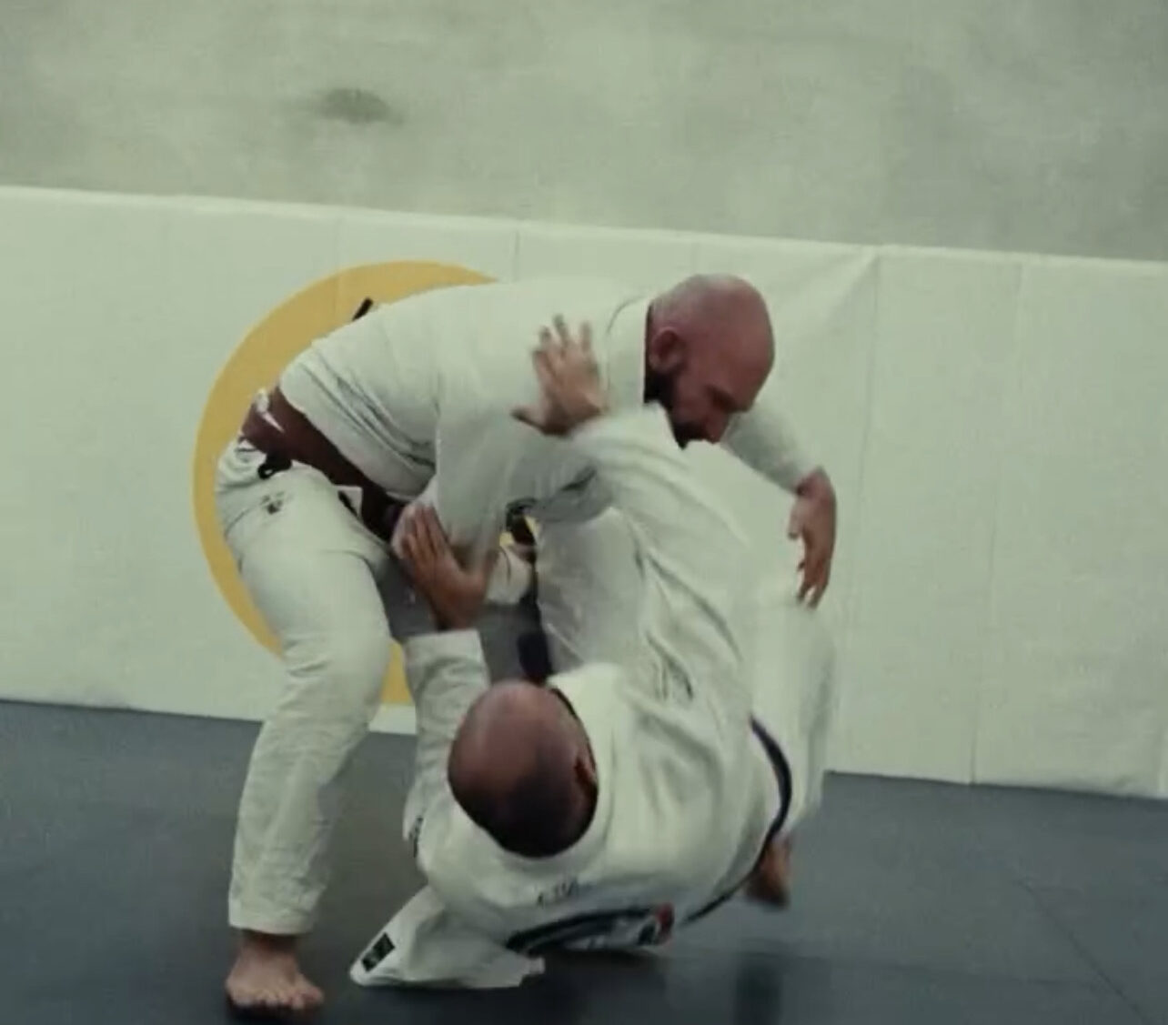 Mike doing Jiu-Jitsu